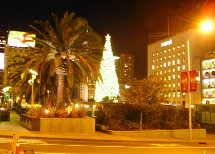 Christmas Tree, Union Square, San Francisco