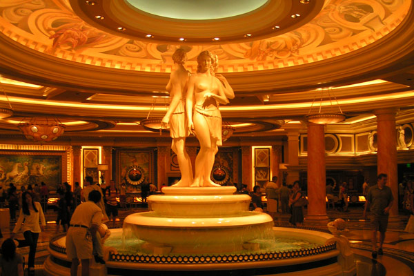 Vegas Hostels:  Cesars Palace